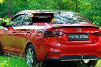 Спойлер крышки багажника Hyundai Solaris седан 2017-