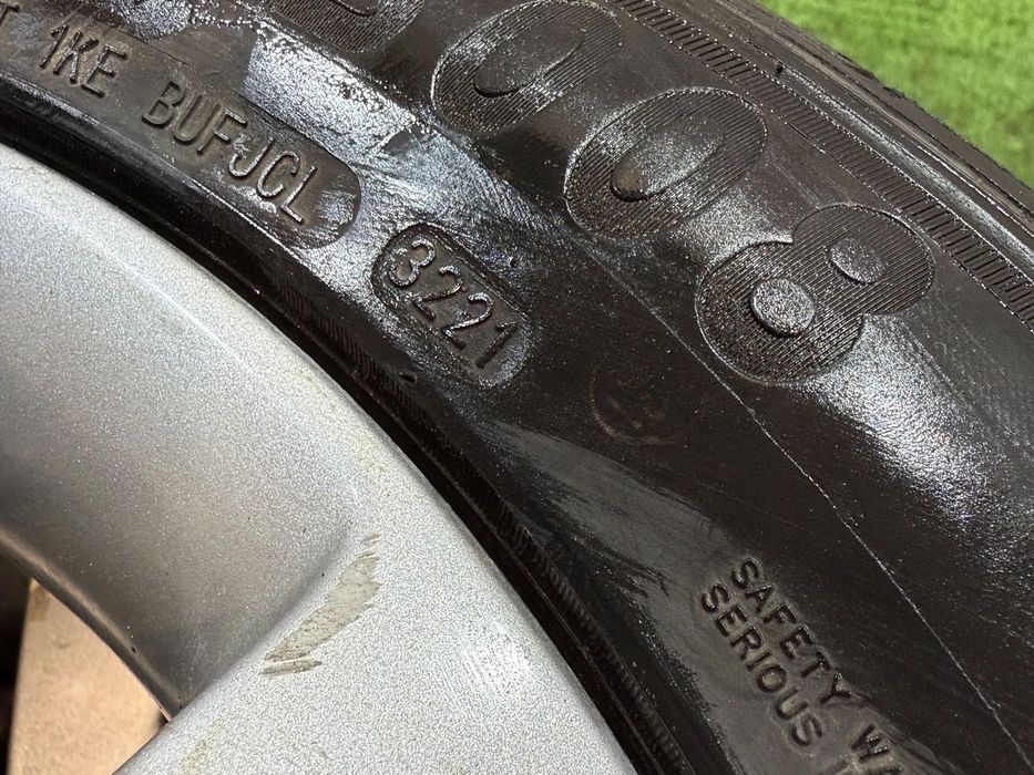 JANTE + CAUCIUCURI 4x100​ 195/55R16 OPEL CORSA E 1.4 BENZINA 2017 2014-2019