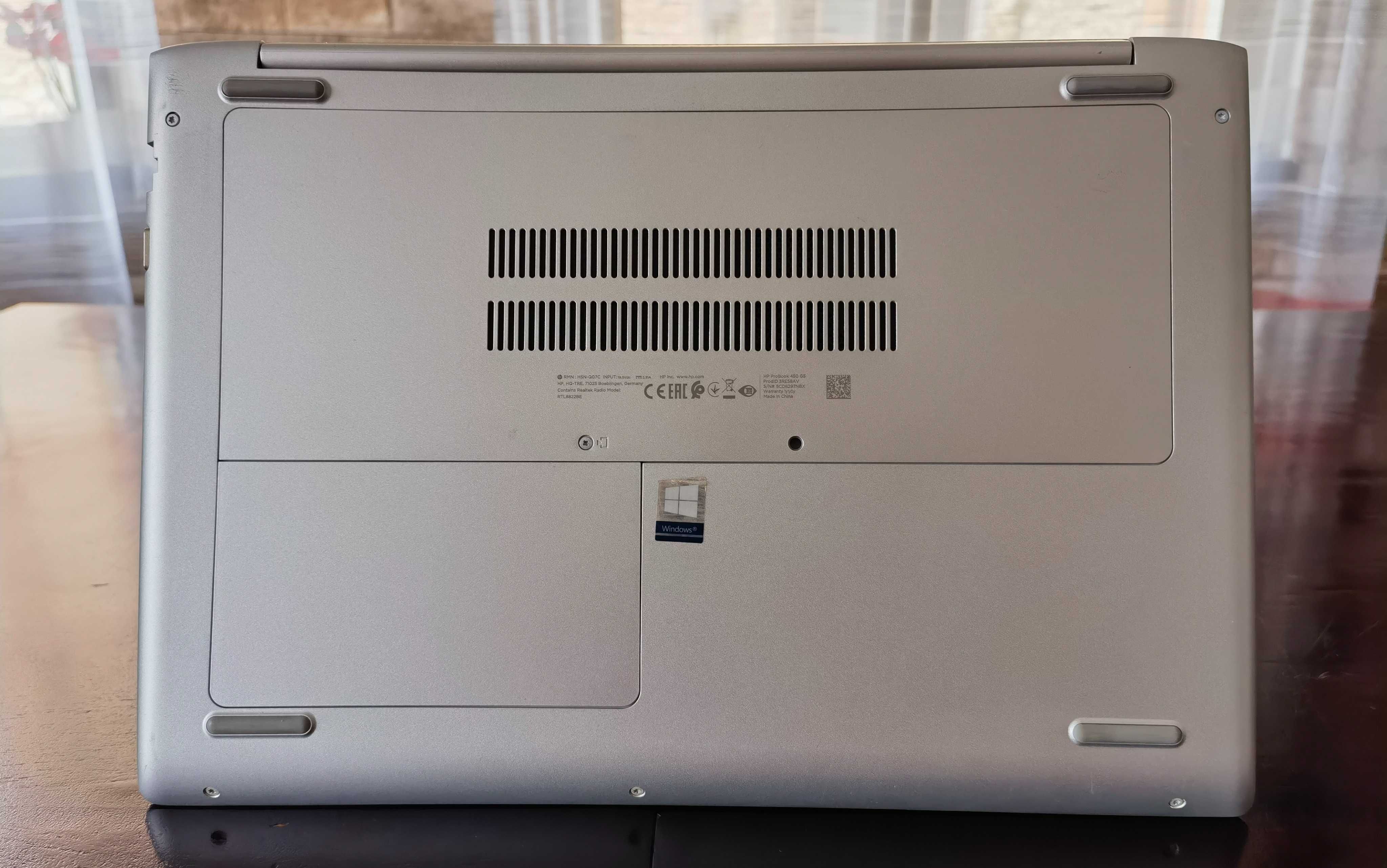 HP ProBook 450 G5/IPSматFullHD15Kам/4х up3.4ghz/ssd256+320/8gb/НоваБат