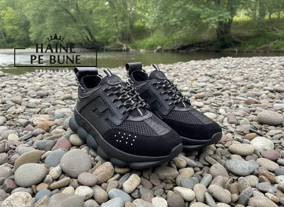 Adidasi Versace Chain Reaction - Adidasi Fete Baieti