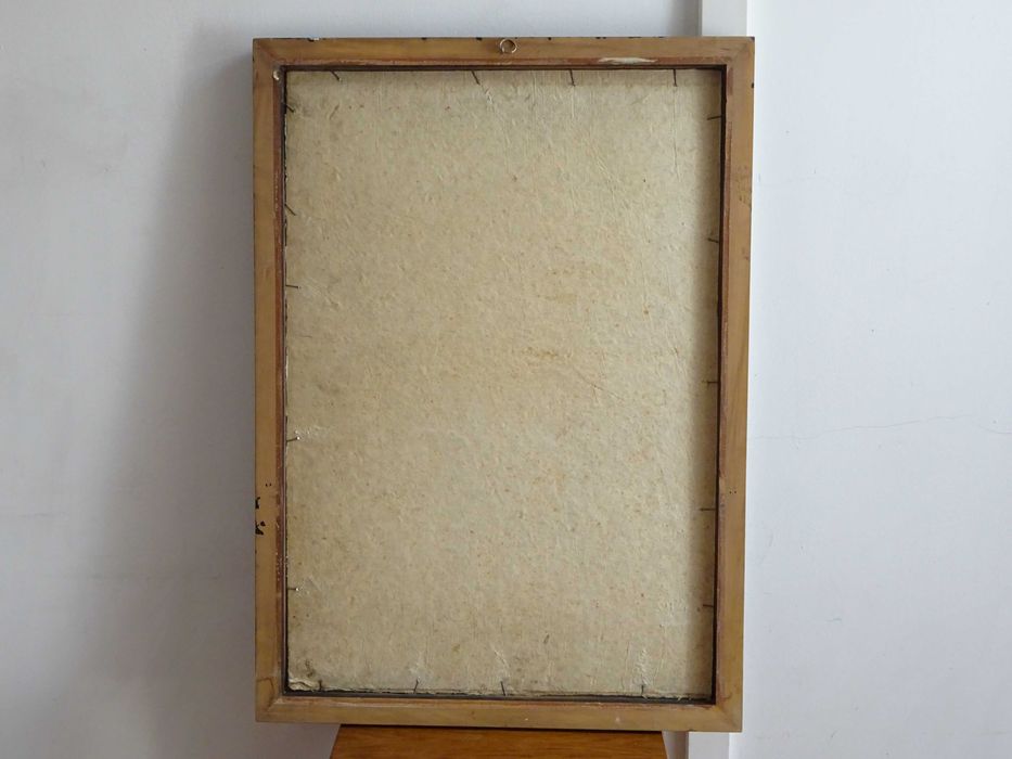 Tablou Harry Guttman ’Trei gratii’- Lucrare pe carton deosebita