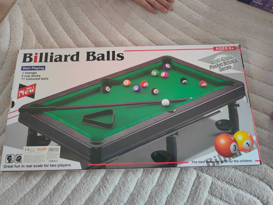 Joc de Biliard pentru Copii Action One, 51 x 31 x 9.5cm