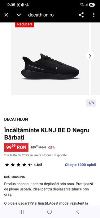 Adidași Decatlon,nr 42/26.5 cm