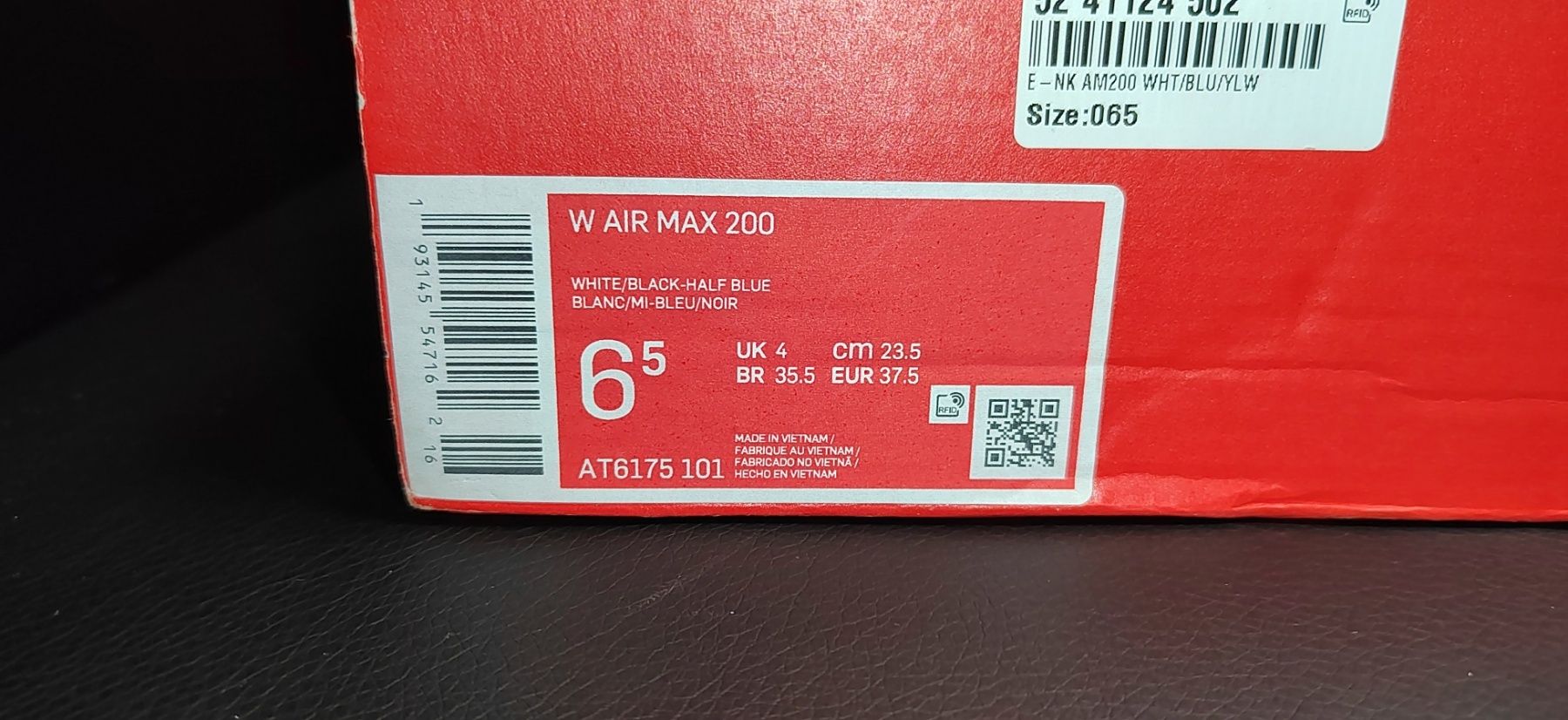 Nike Air Max 200, номер 37,5