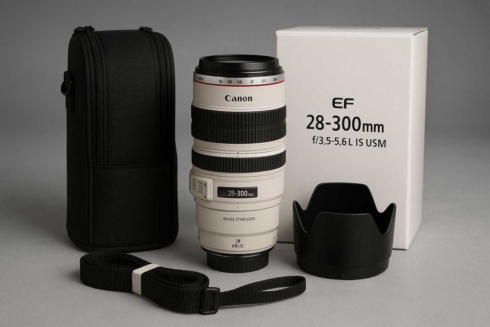 Объектив Canon EF 28-300mm f/3.5-5.6L IS USM  (Идеальное состояние)