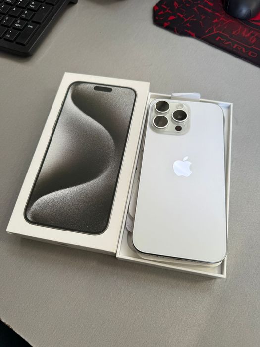 Vand iPhone 15 pro max / Natural Titanium / 256gb