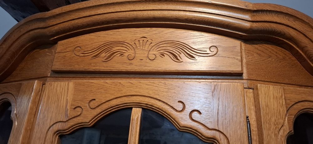 Mobila de sufragerie lemn masiv de stejar