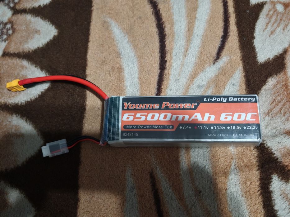 Acumulator Lithium Polymer Li Po 11.1v 3s 6500mAh
