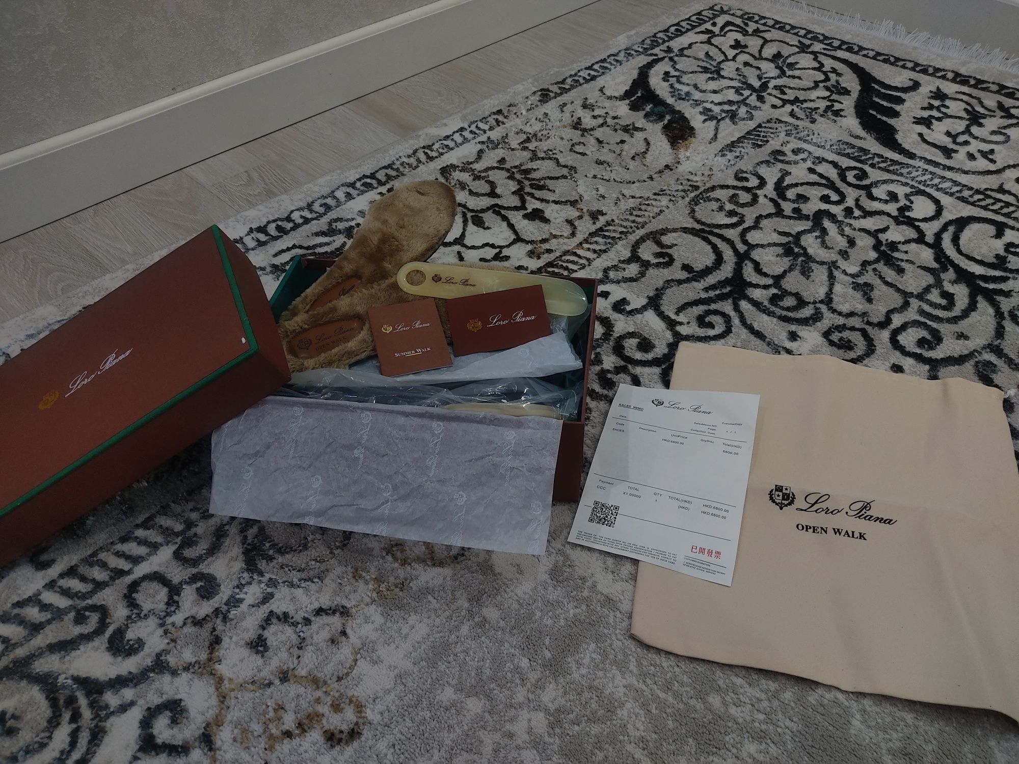 Open Walk ПолуСапоги От Loro Piana Lux 1:1