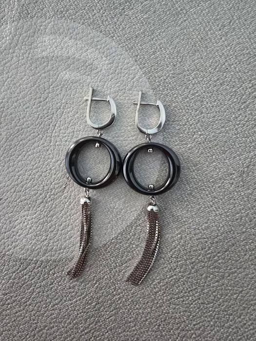 Серебряные серьги