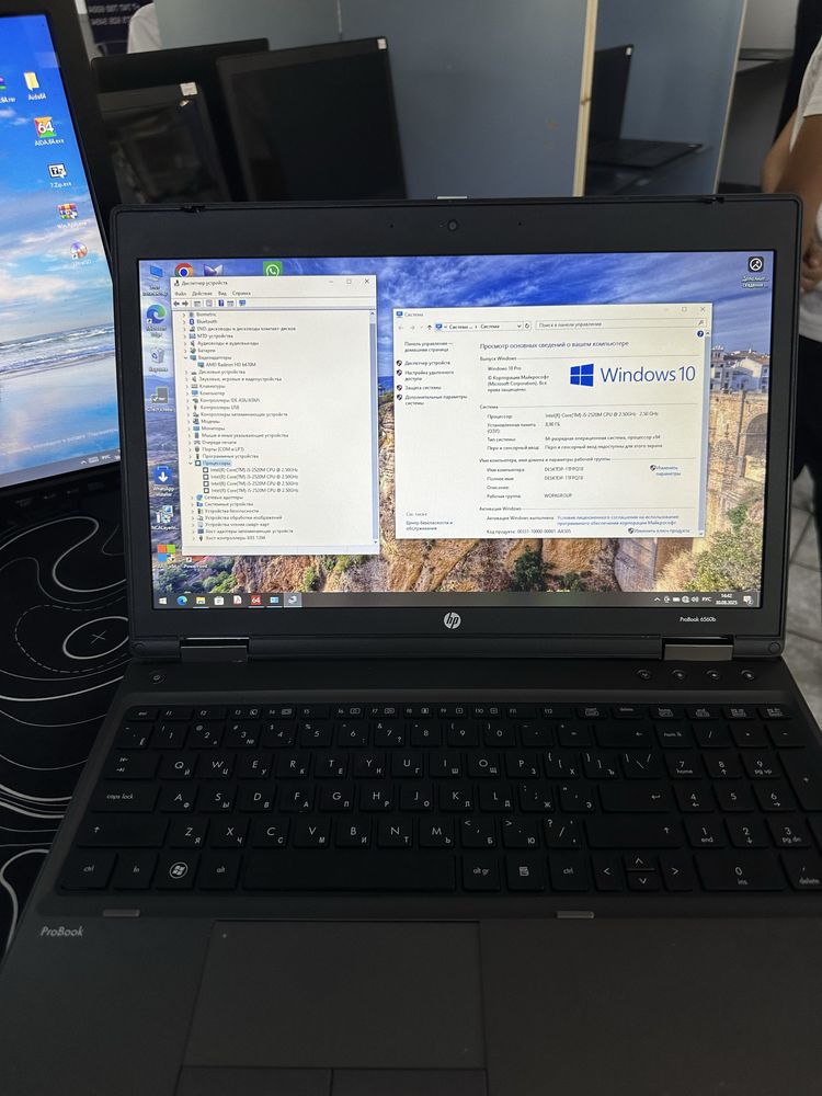 HP Core i5 ОЗУ-8ГБ ССД-128ГБ емкость 100% в отличном состоянии