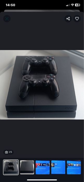 Продам Sony Playstation 4