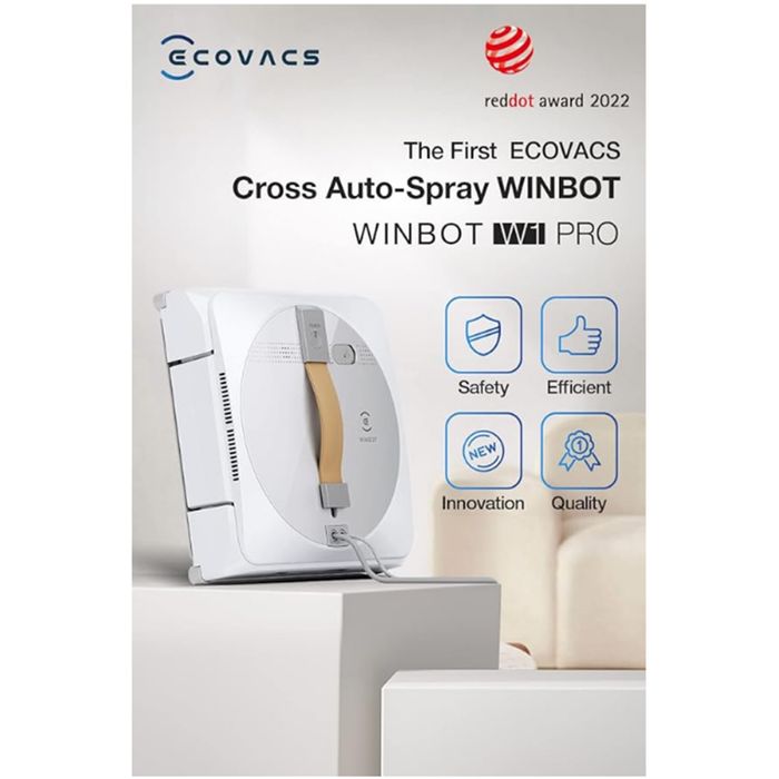 Работ за почистване на прозорци Ecovac WINBOT W1 PRO,