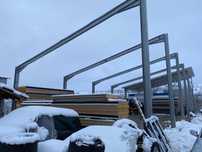 OCAZIE !!!Vand structura metalica si panouri pentru hala 10mx27 m