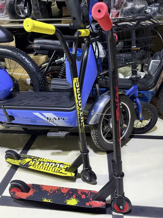 Новые трюковые самокаты. Цена: 500.000