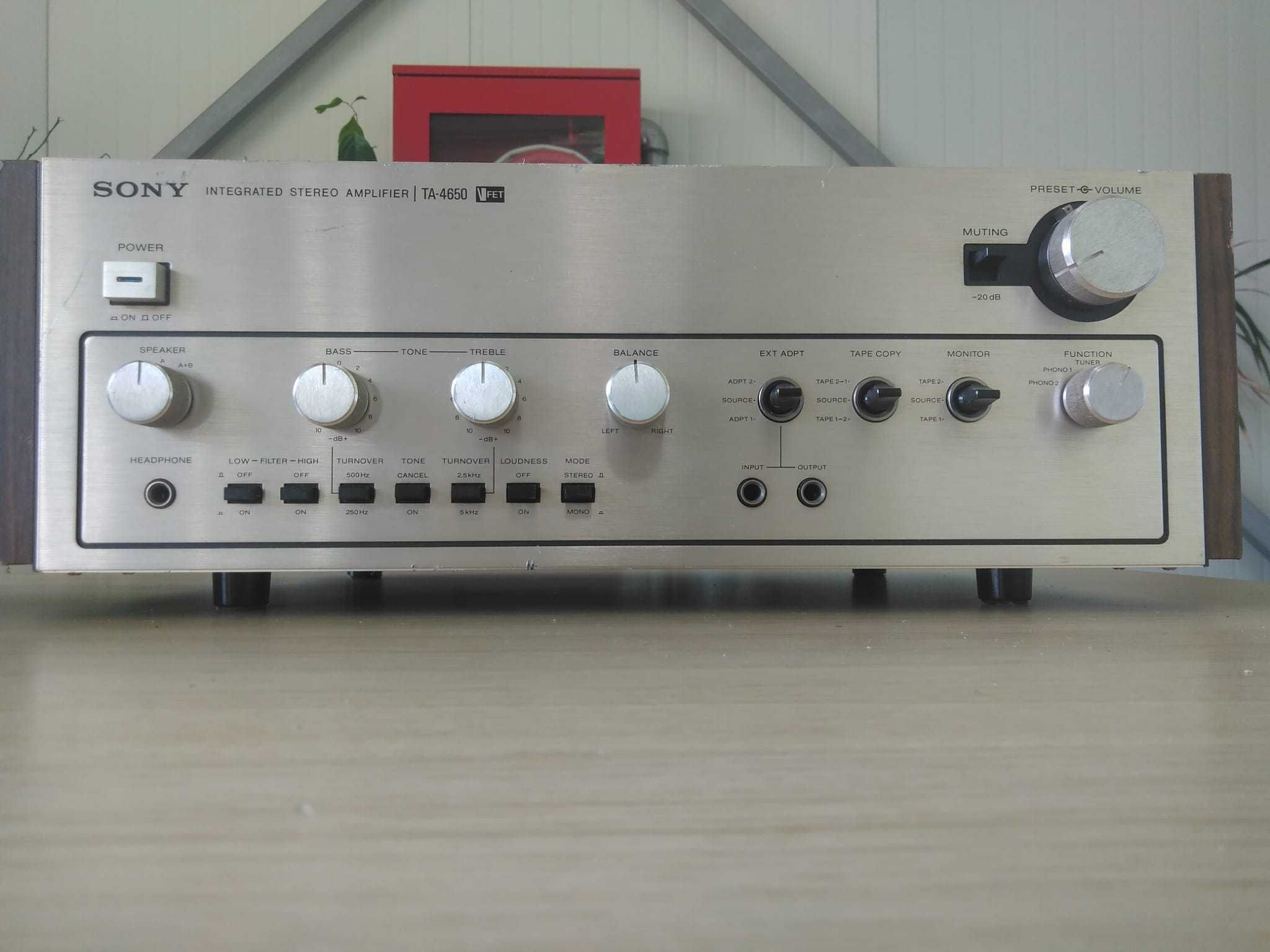 Amplificator Sony TA4650 VFET jucarie de colectie