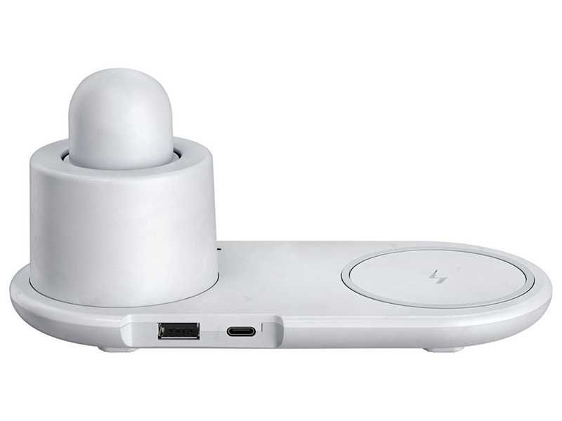 НОВИ! Qi® безжично зарядно 3в1 смартфон, Apple Watch, Samsung, iPhone