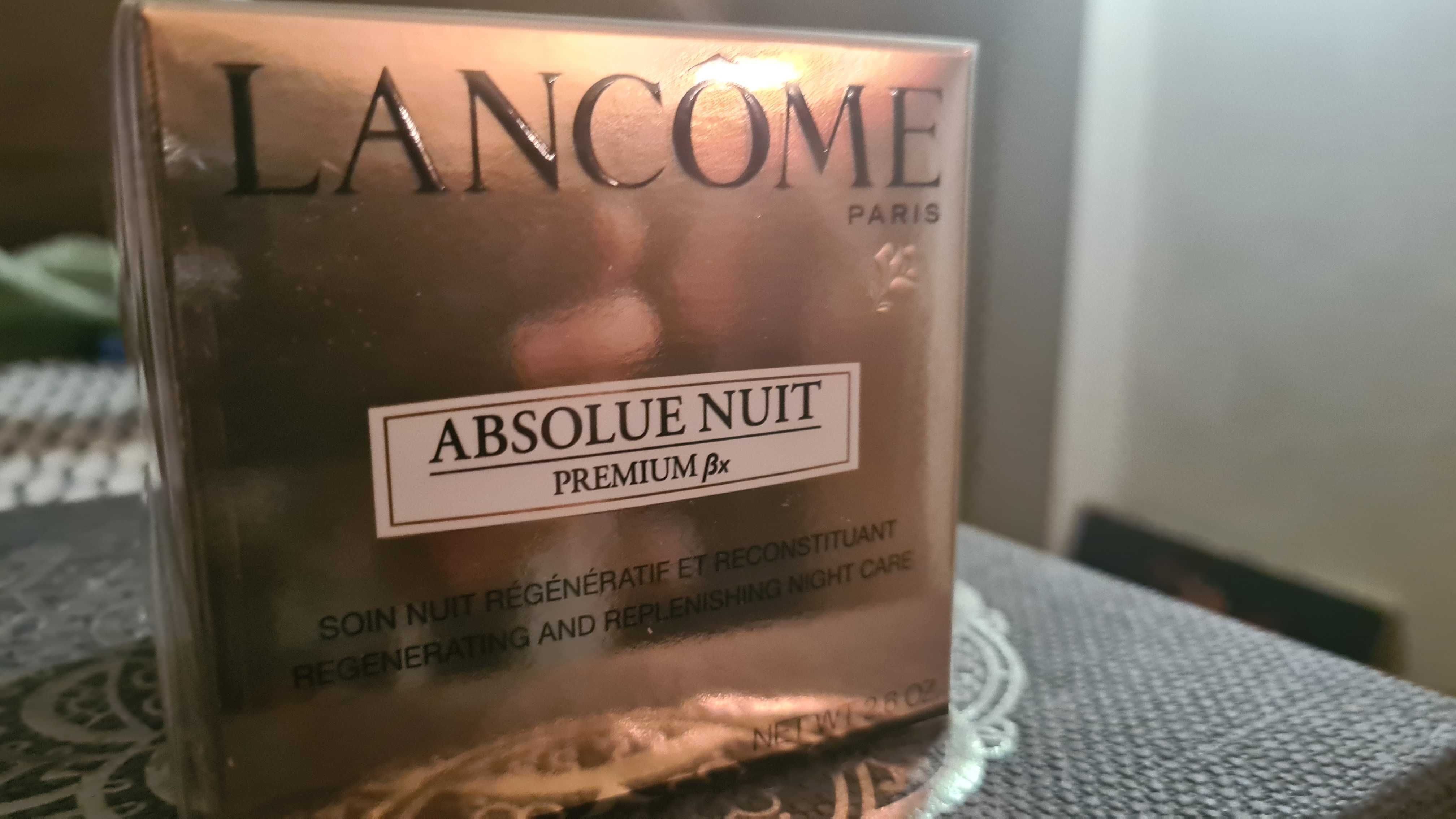 Lancome Absolue Premium Night cream