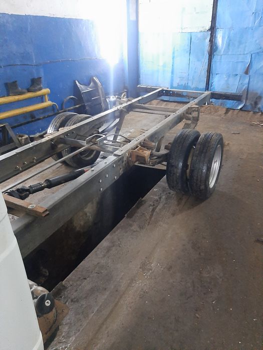 Удлинение рамы газель переделка с пасажирской на грузовую.кузовной цех