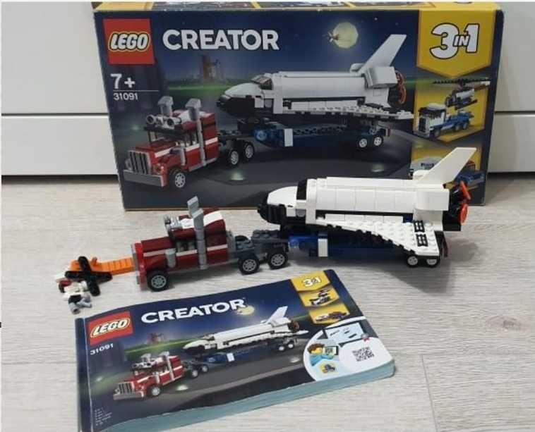 LEGO Creator - Transportorul navetei spatiale 31091