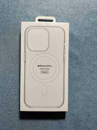 Прозрачный чехол оригинал Apple magsafe для iphone 14 pro, договорная
