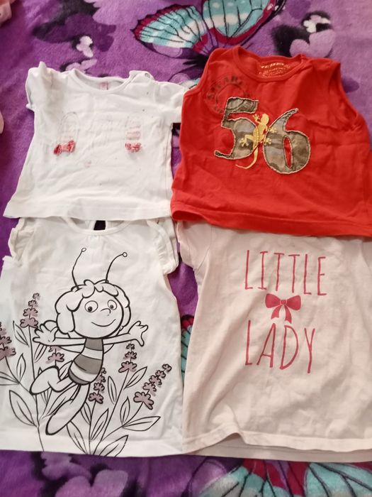 Lot hainute bebe fata de la 60 la 92 plus un cadou la pachet