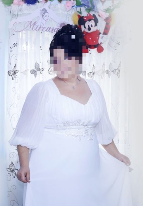 Rochie de mireasa mărime mare 3Xl ( 50 l