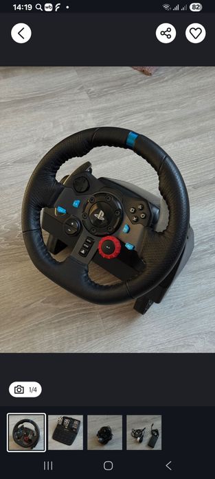 Руль Logitech  g29
