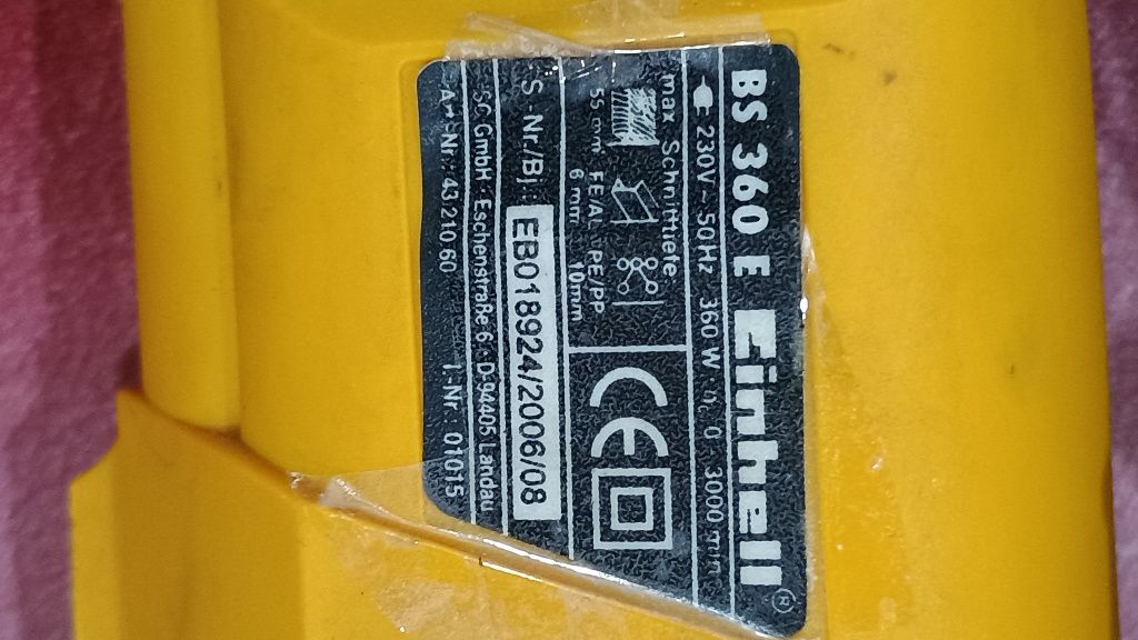 Прободен трион Einhell bs360 e
