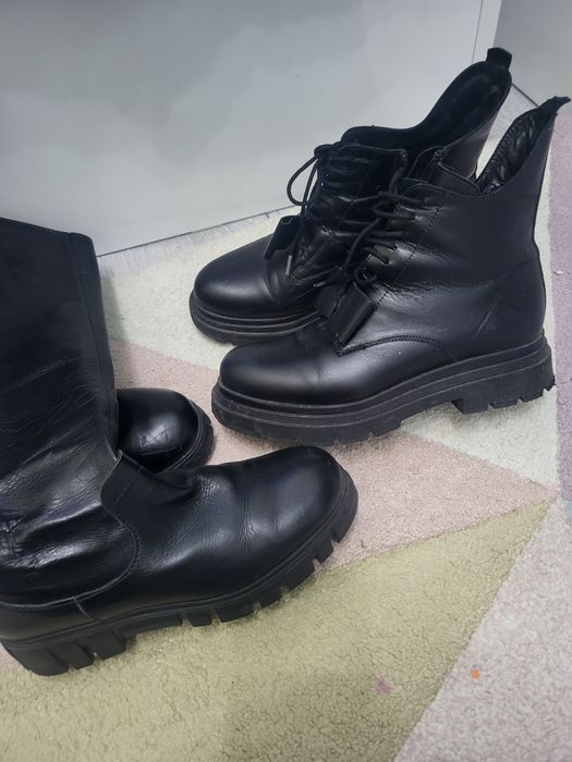 Сет 70лв боти Bianki и ботуши естествена кожа