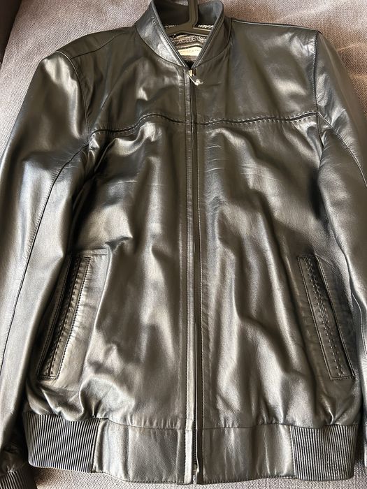 Мъжко кожено яке - ново.