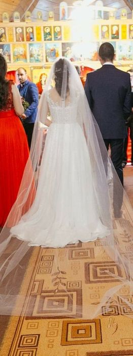 Rochie mireasa A line XS-S