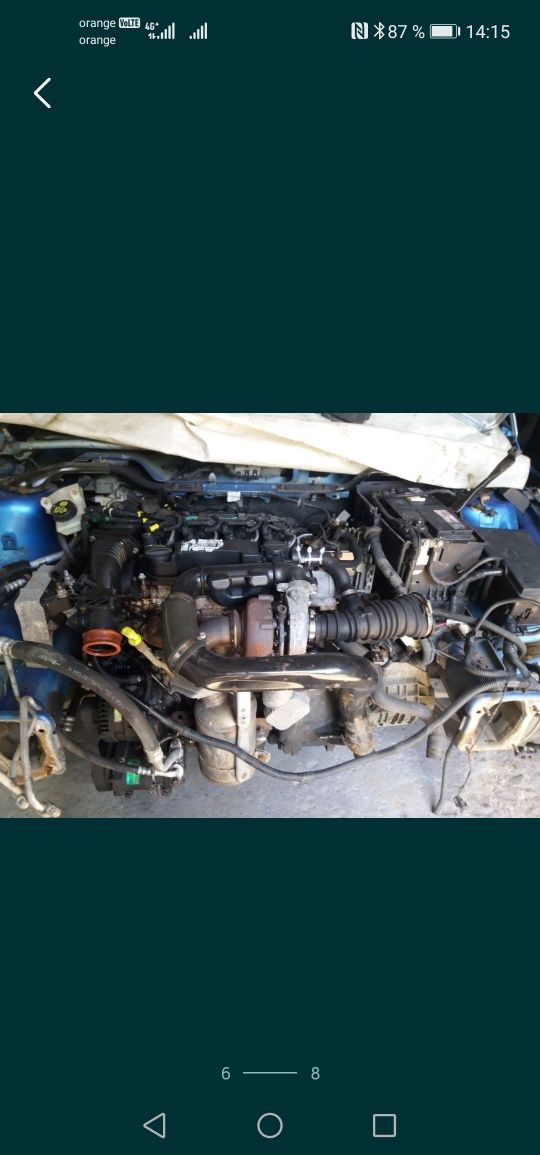 Motor cutie viteza injectoare chit ambreiaj ford focus ll 1.6D euro 3