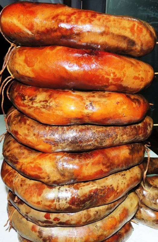 Казы копчёные жая по домашнему. Доставка