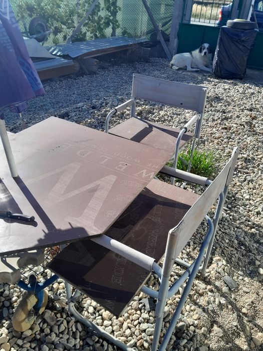 Ansamblu masa scaune terasa gradina