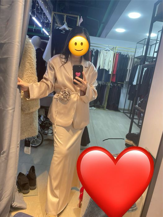 Вечерний костюм, пиджак и юбкой, двойка