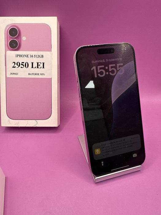 Iphone 16 512gb •Matei Amanet Crangasi•26384