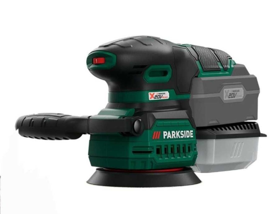 Parkside slefuitor orbital rotativ cu excentric polish baterie 20V 8A