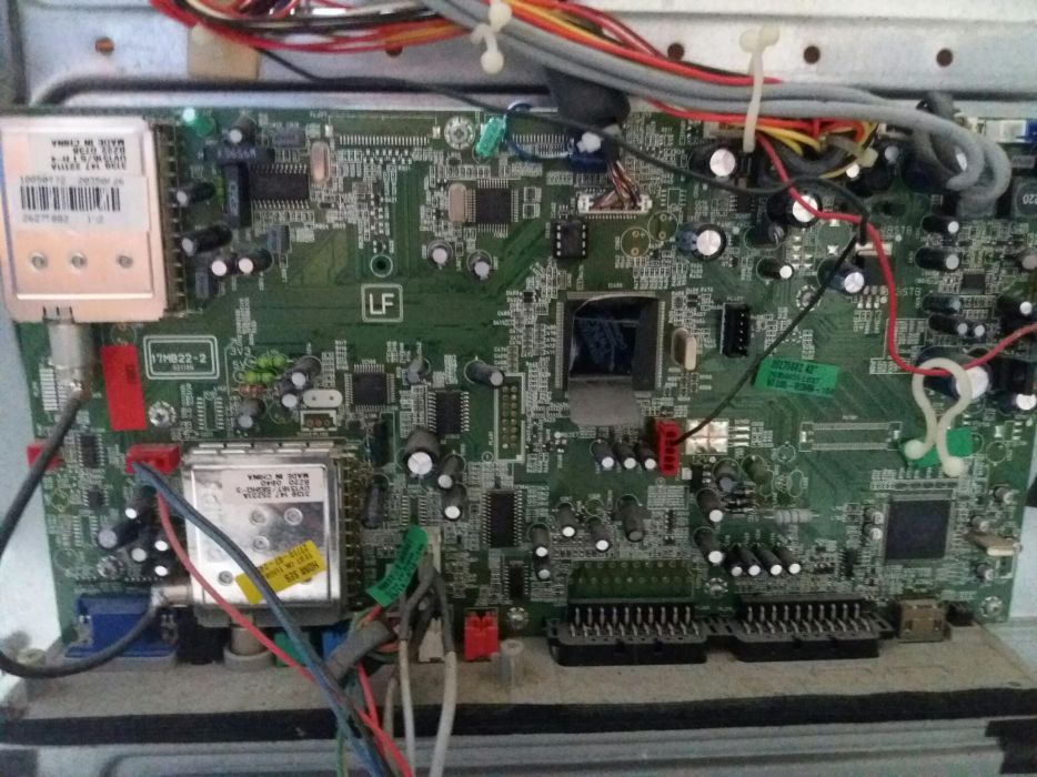 Placa de baza tv dual tuner.