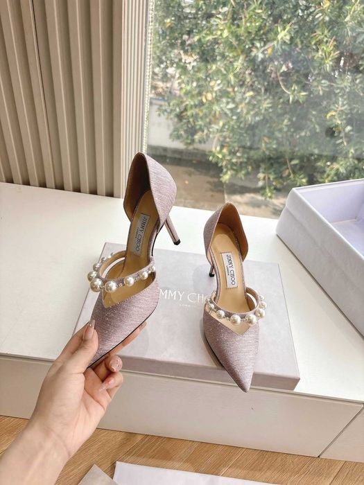 Sandale cu toc Jimmy Choo Premium