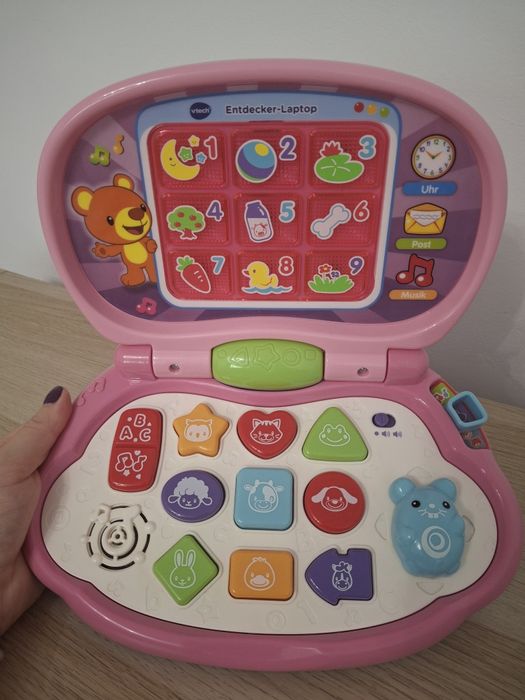 Laptop interactiv roz , Vtech baby