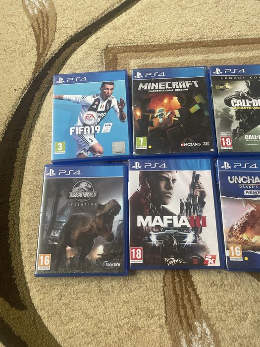 Jocuri ps 4 folosite