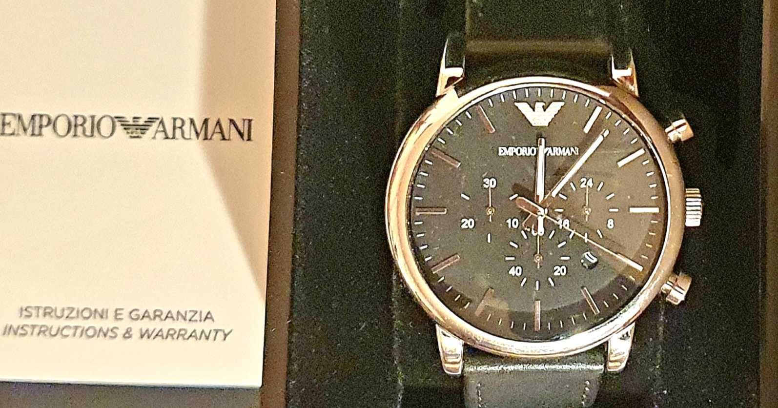 Ceas Armani, original, factura, garanție!