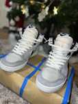 Jordan 1 High / alb cu gri