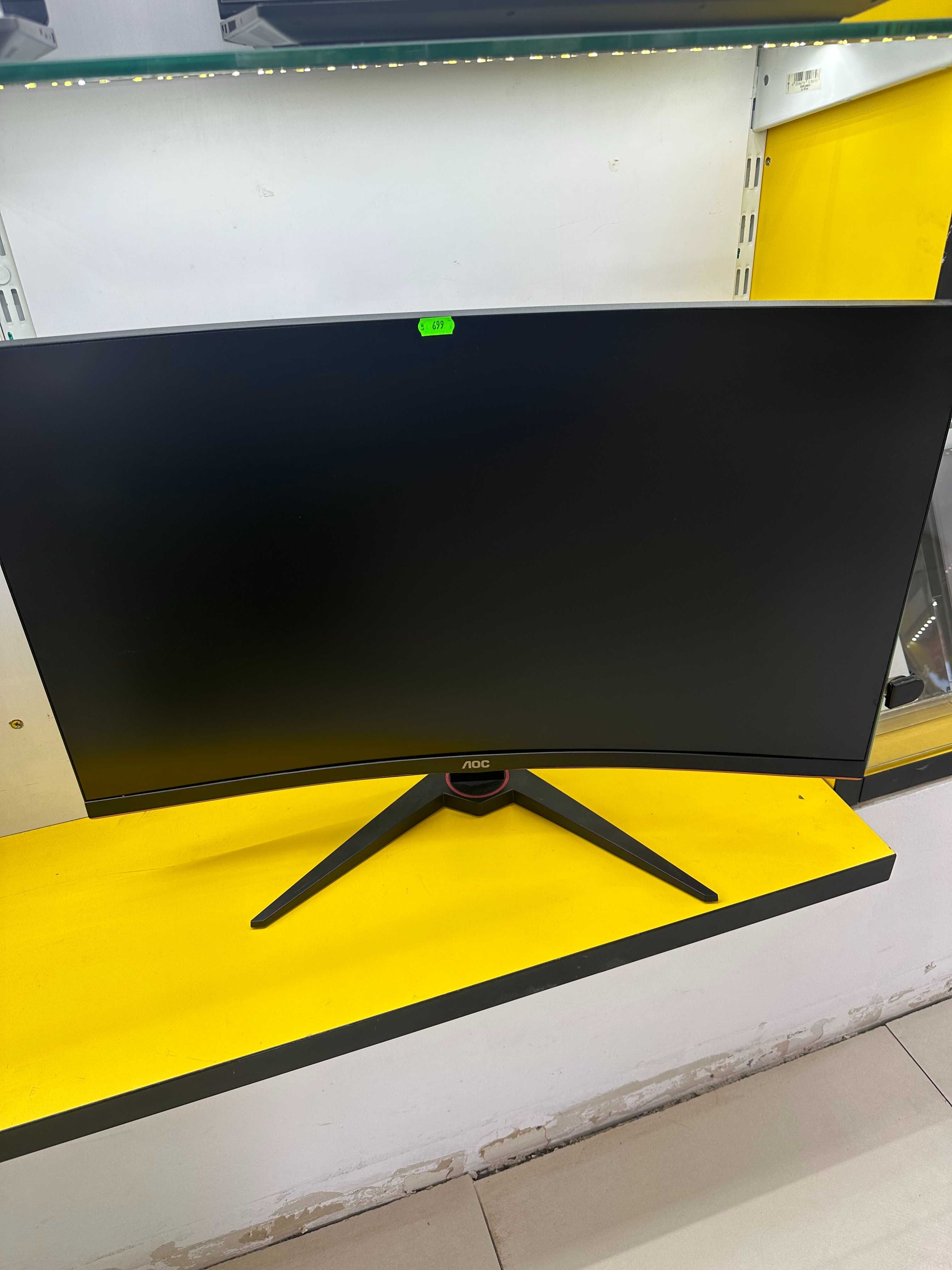 Garantie 24 Luni Monitor Gaming curbat LED VA AOC 240Hz Cashbox