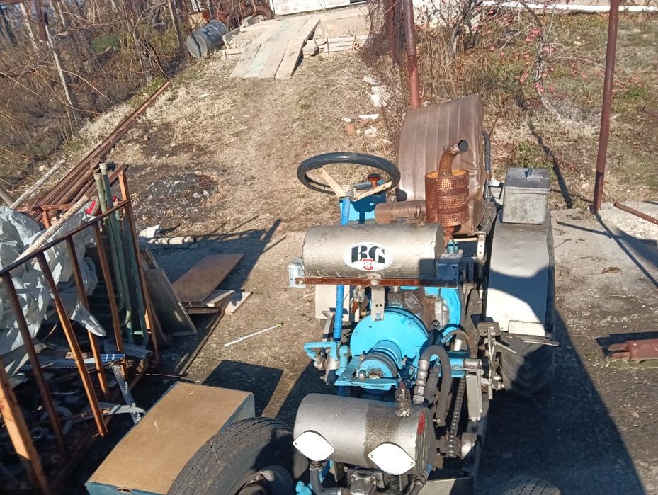 Трактор самоделка