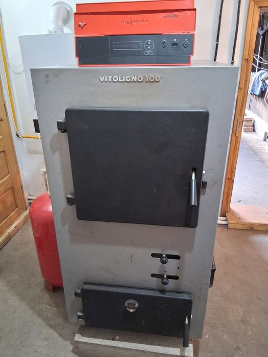 VAND CENTRALA PE LEMNE Viessmann Vitoligno 100 S 30kW cu gazeificare