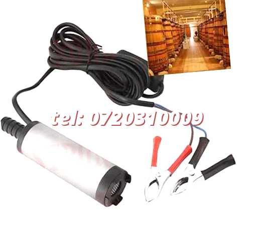 Pompa Submersibila Motorina Ulei Apa Antigel Vin 12v