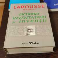 Carte Larrouse dicționar inventatori și invenții