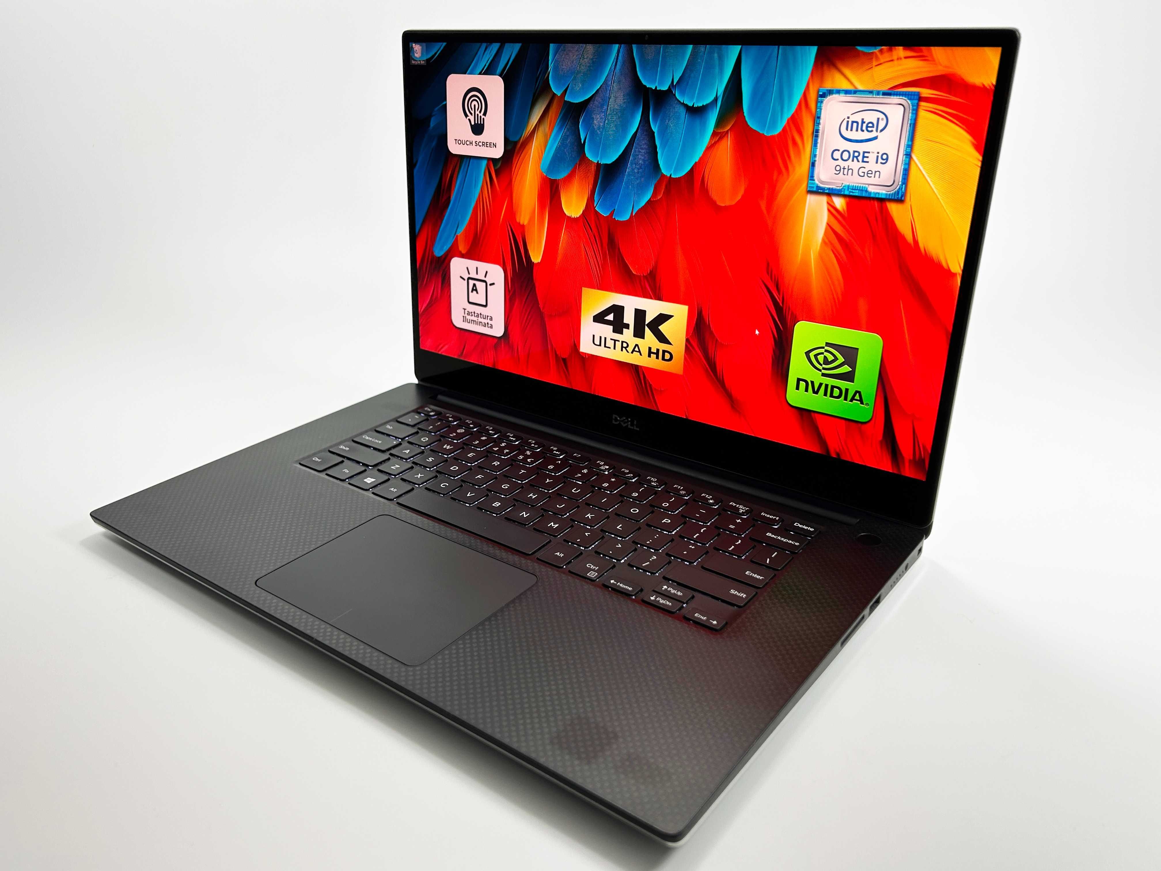 Laptop Dell Precision i9-9th 32GBRAM 512SSD 4K Touch Nvidia Ultraslim